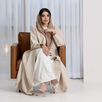 Picture of Abaya Satanfie beige